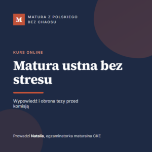 Intensywny · Matura ustna bez stresu